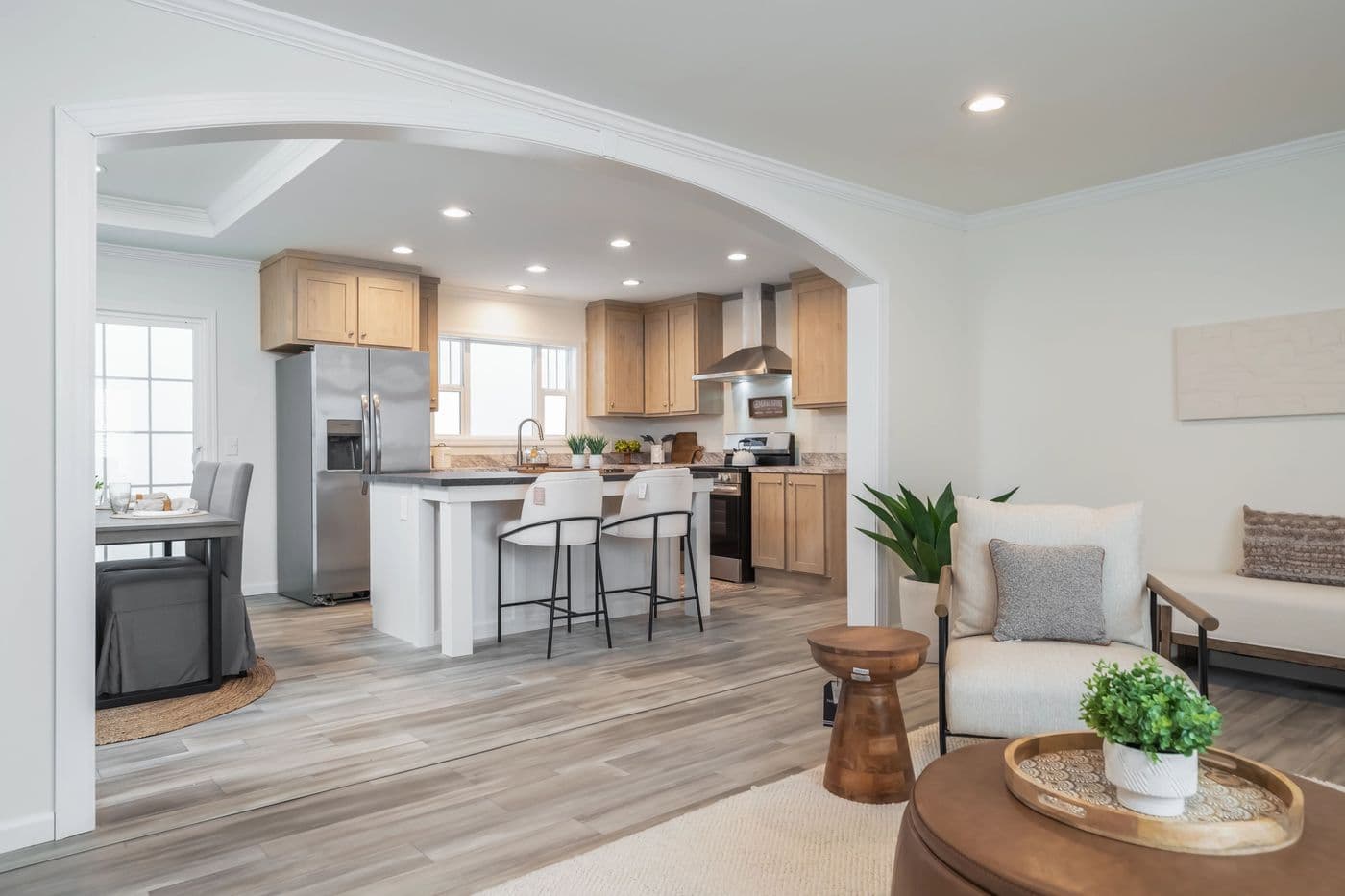 River interior home features