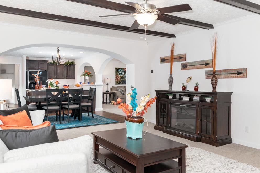 The georgetown hud interior home features