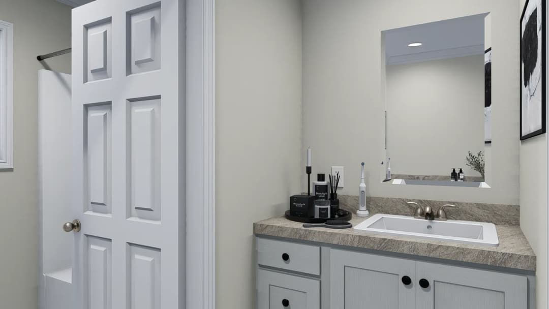 Ridge bathroom home features