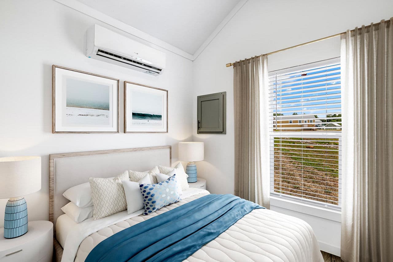 Park model 528l bedroom home features