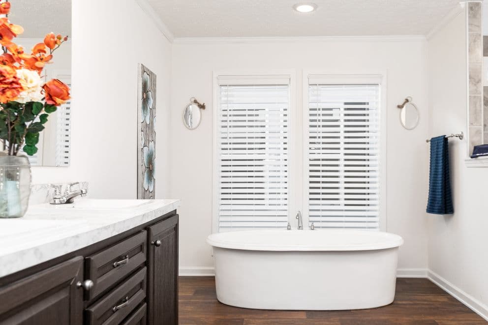 The georgetown hud bathroom home features