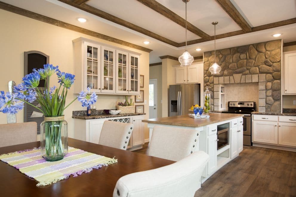 The sanibel mod interior home features