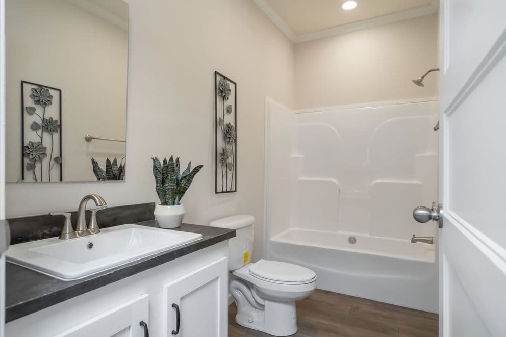 The brook hud bathroom home features