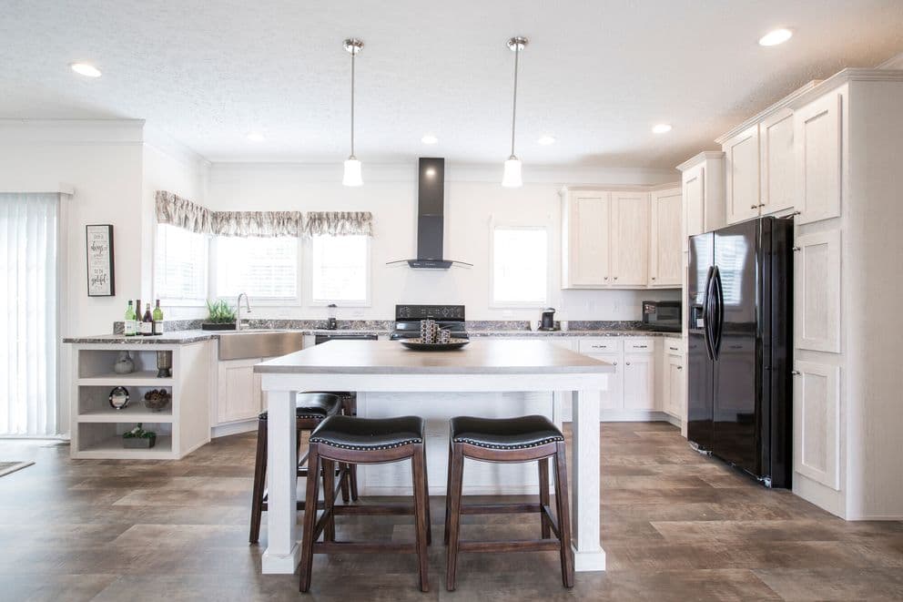 The whitecap hud kitchen home features