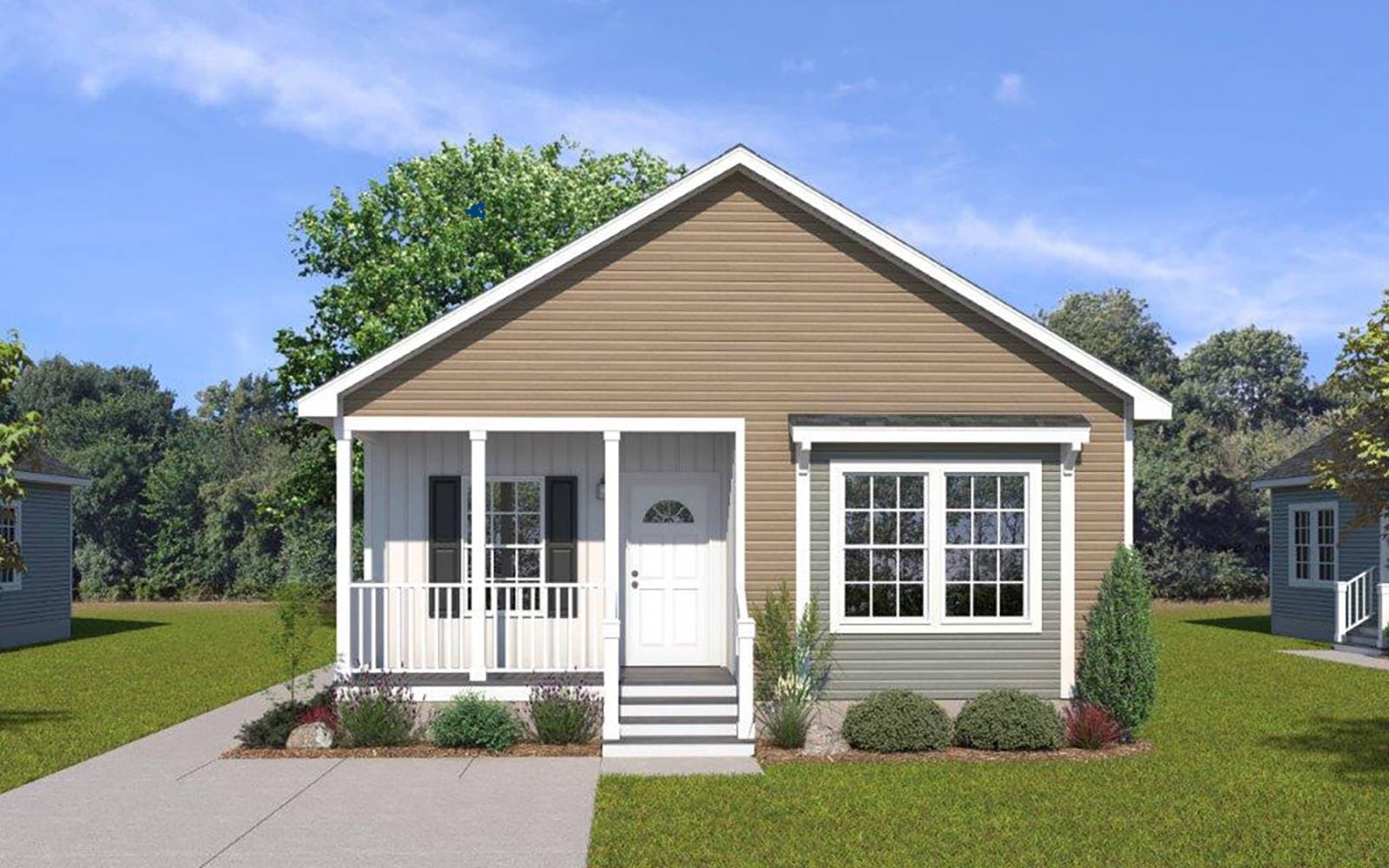 Ironclad 2856-07 hero, elevation, and exterior home features