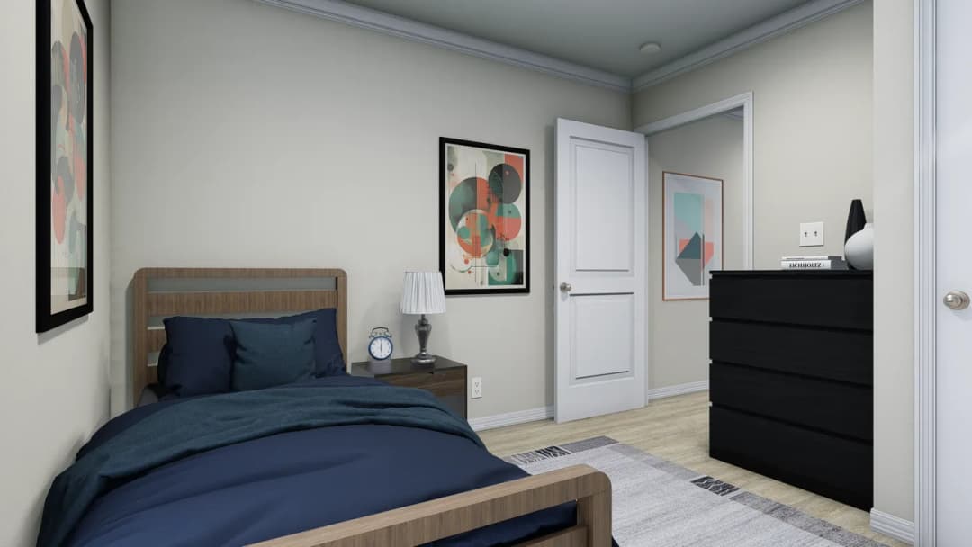 Midway inlet bedroom home features