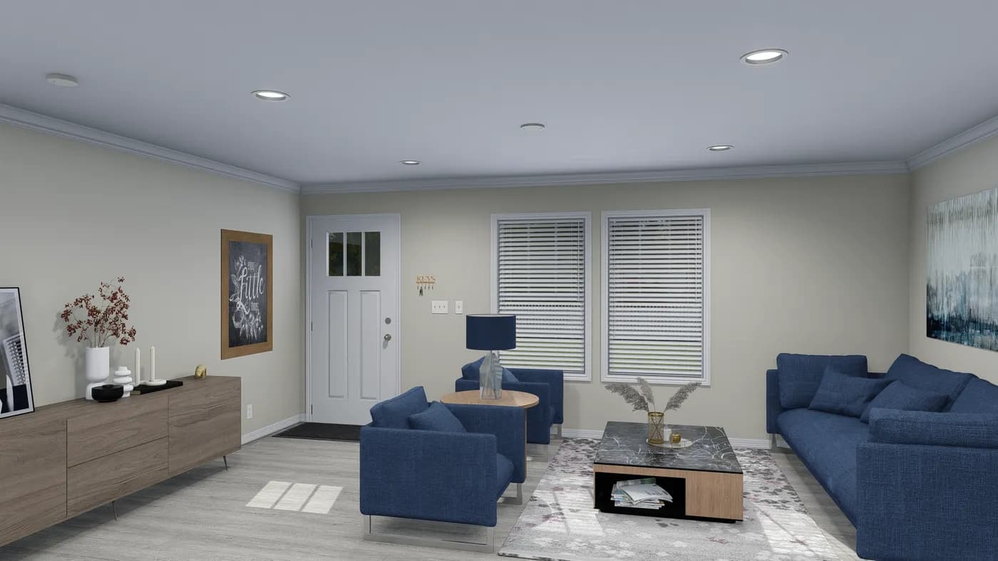 Ridge interior home features