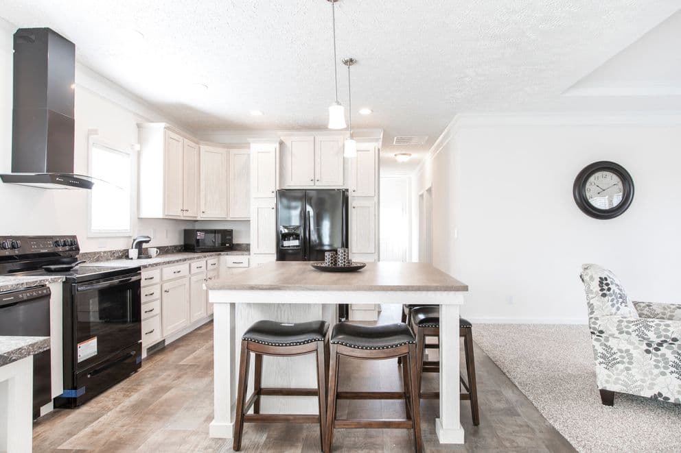 The whitecap hud kitchen home features