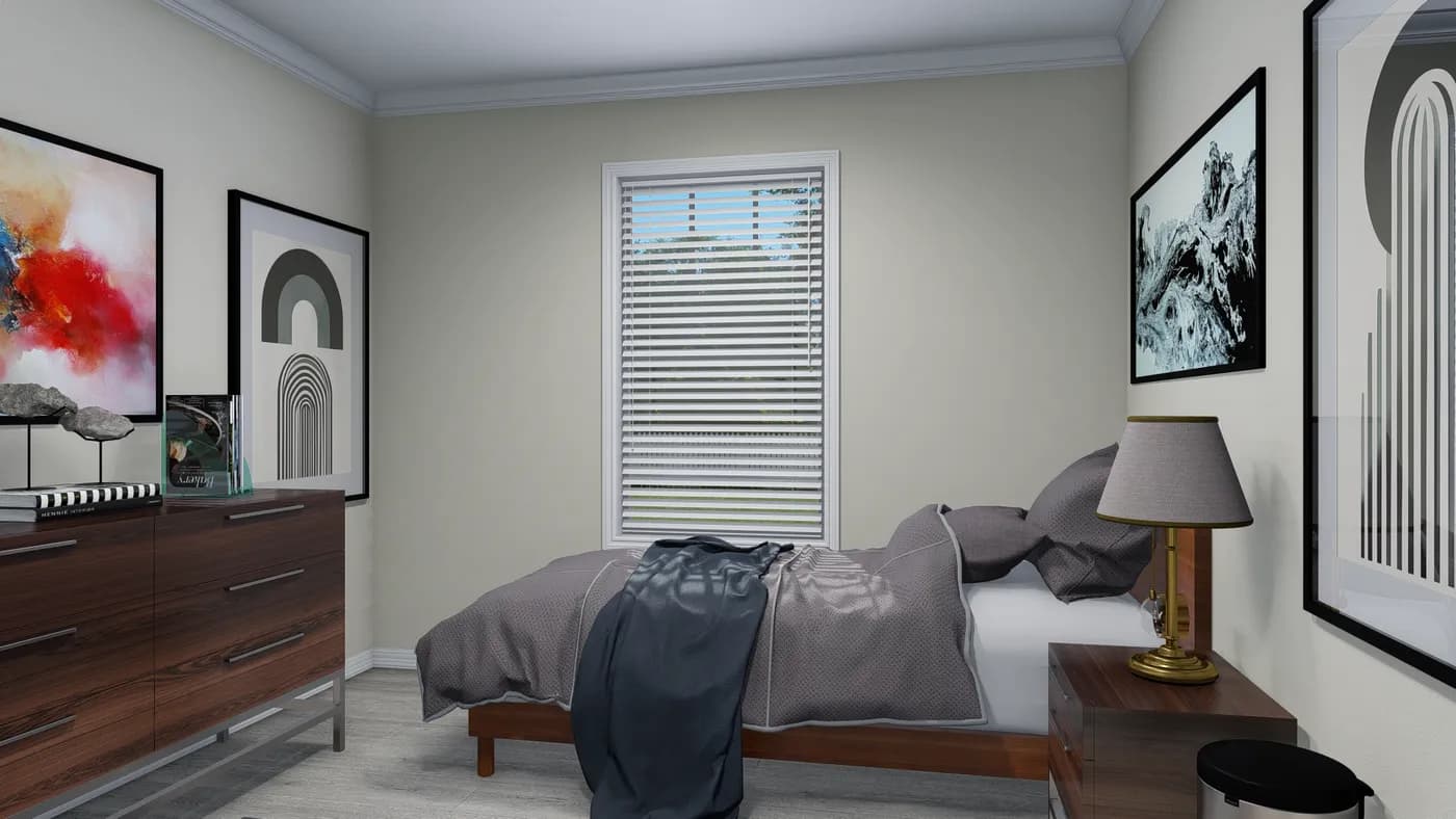 Ridge bedroom home features