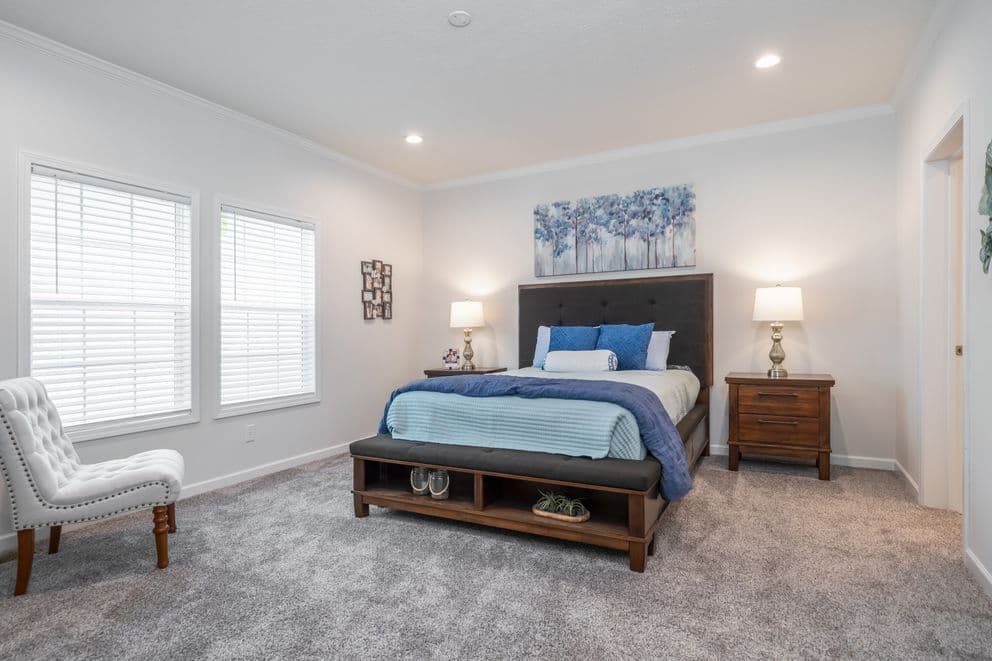 The osprey hud bedroom home features
