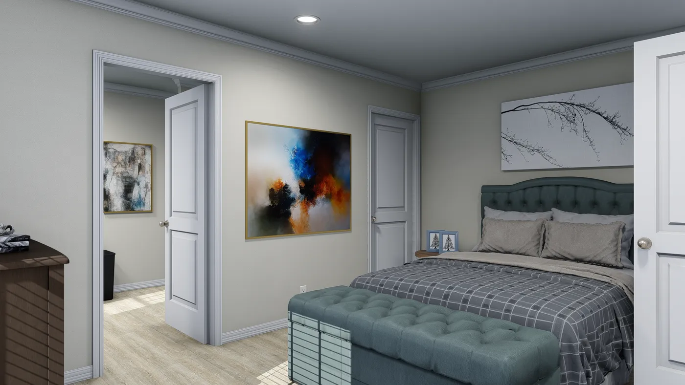 Midway inlet bedroom home features