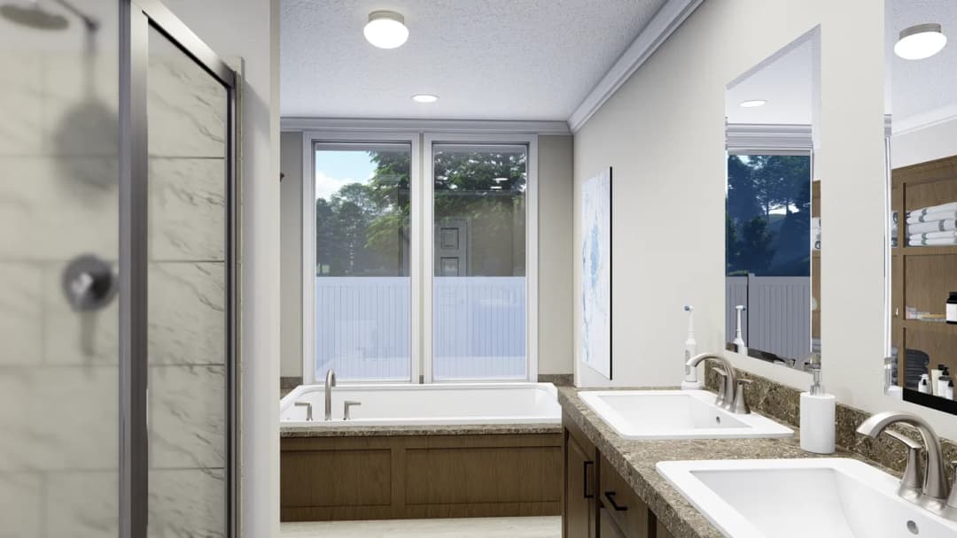 Pinehurst 3104 bathroom home features