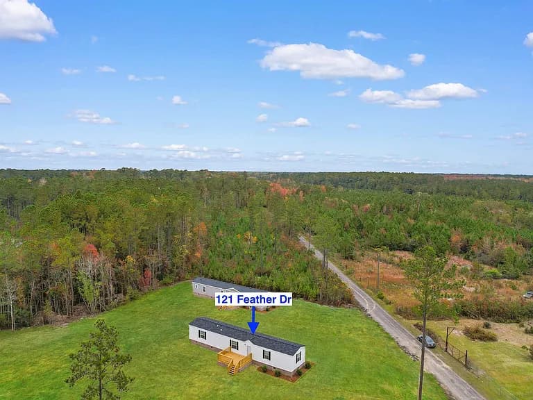 121 feather dr, georgetown, sc 29440 exterior home features