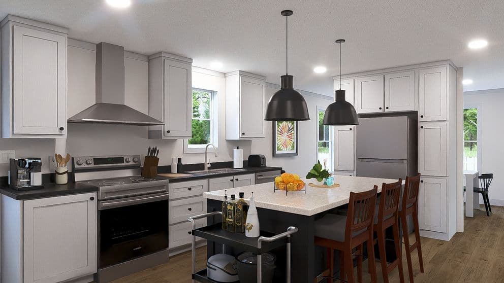 Stayin' alive kitchen home features