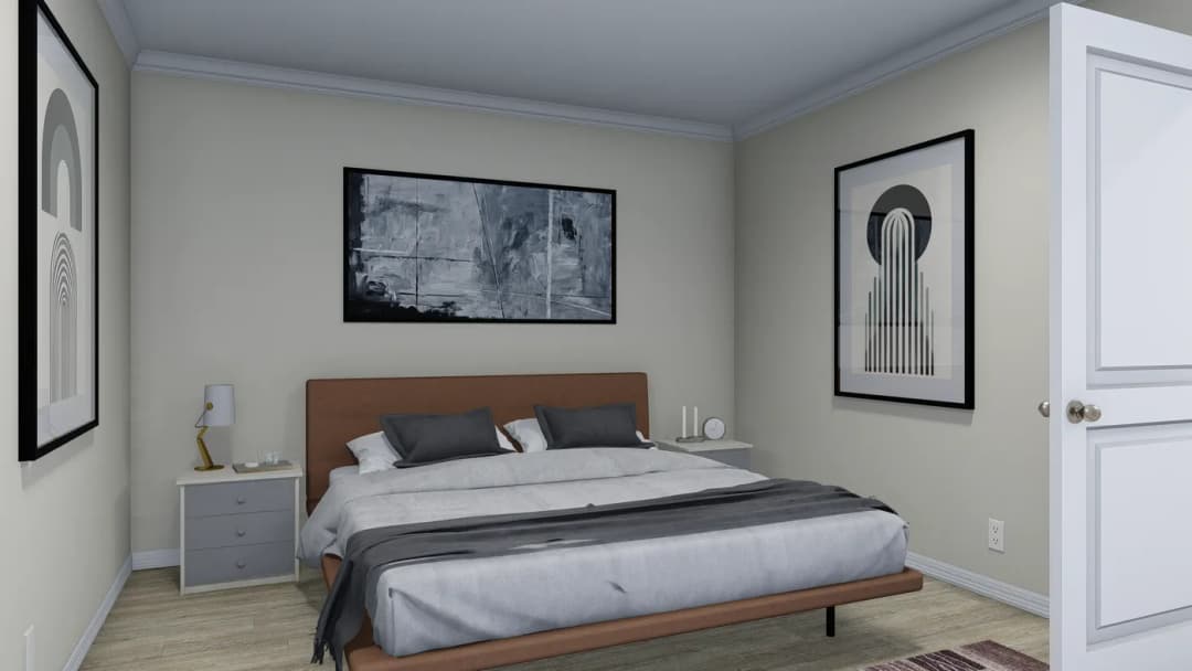 Fontana bedroom home features