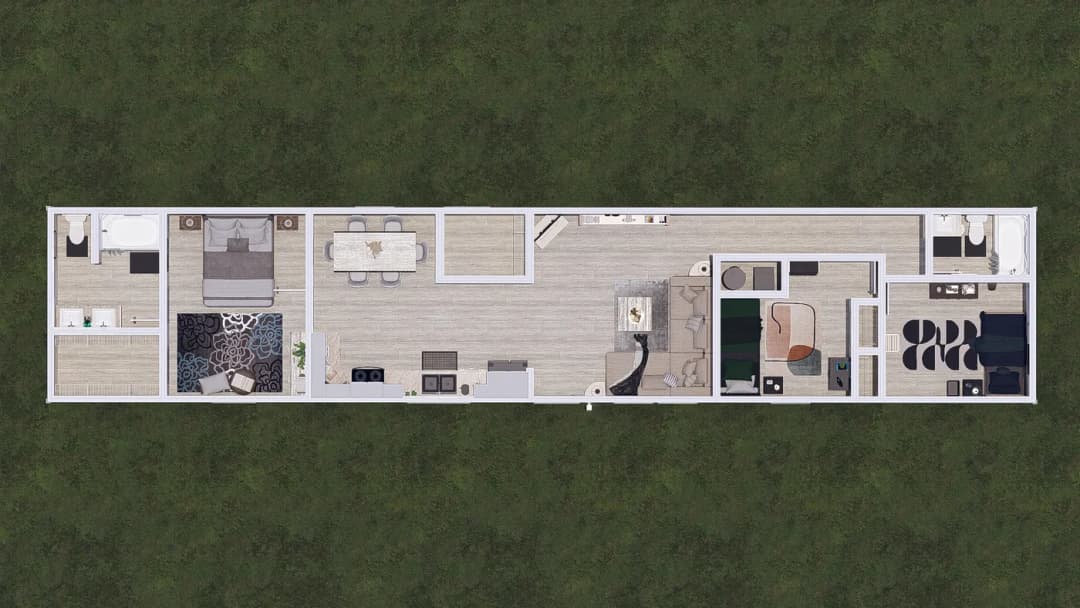 Yellowstone interior home features