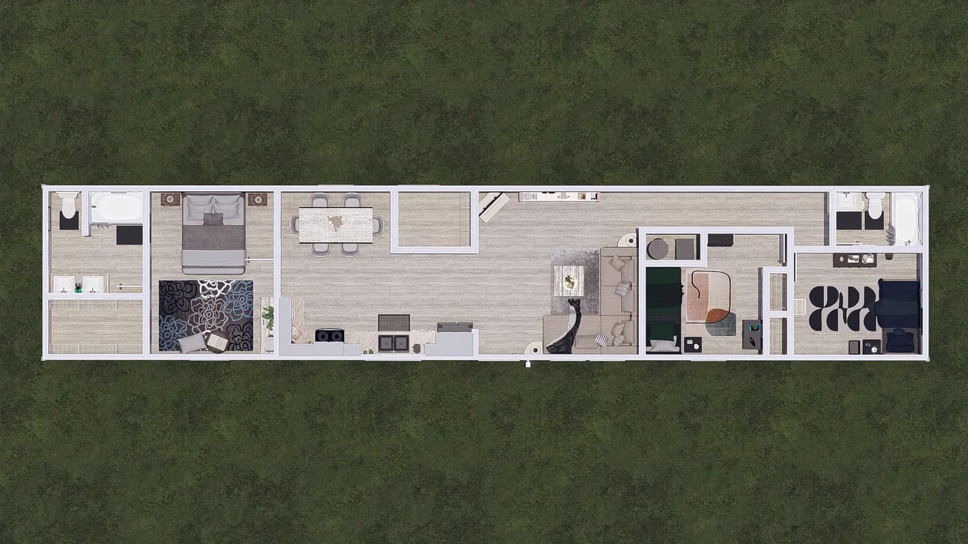 Yellowstone interior home features