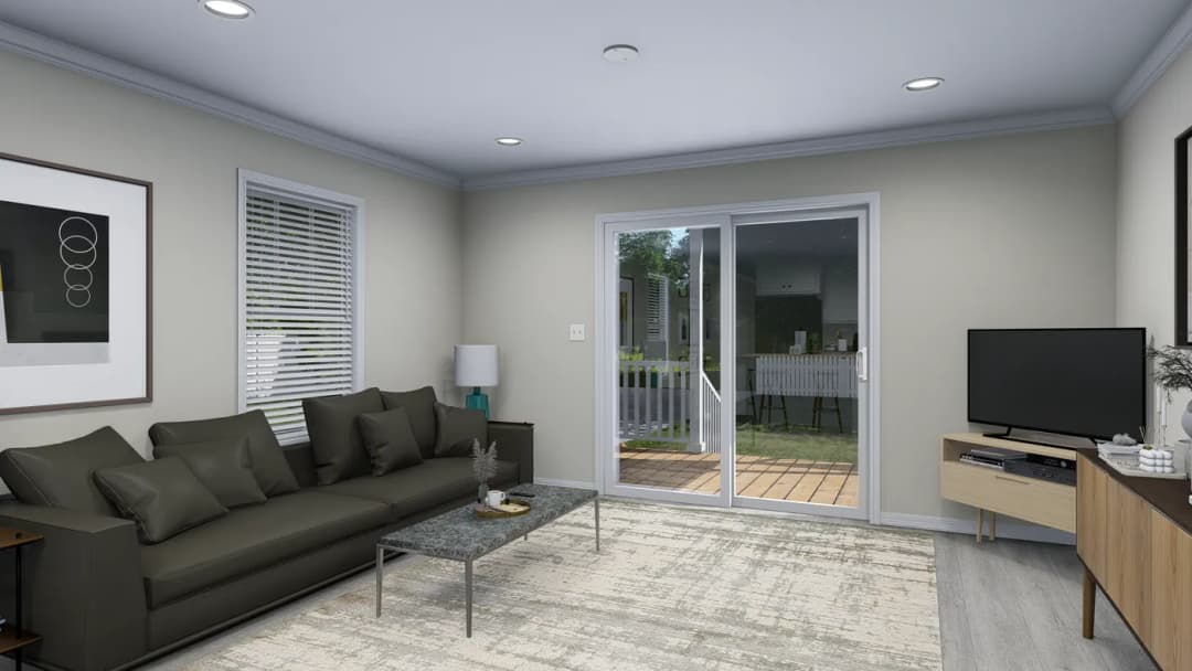 Canyon interior home features