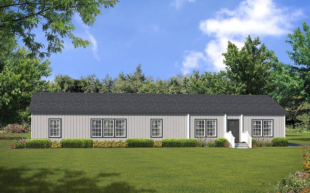 Ironclad 3276-20 elevation, exterior, and hero home features