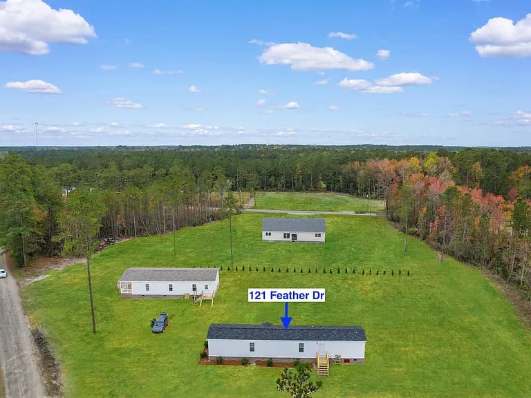 121 feather dr, georgetown, sc 29440 exterior home features