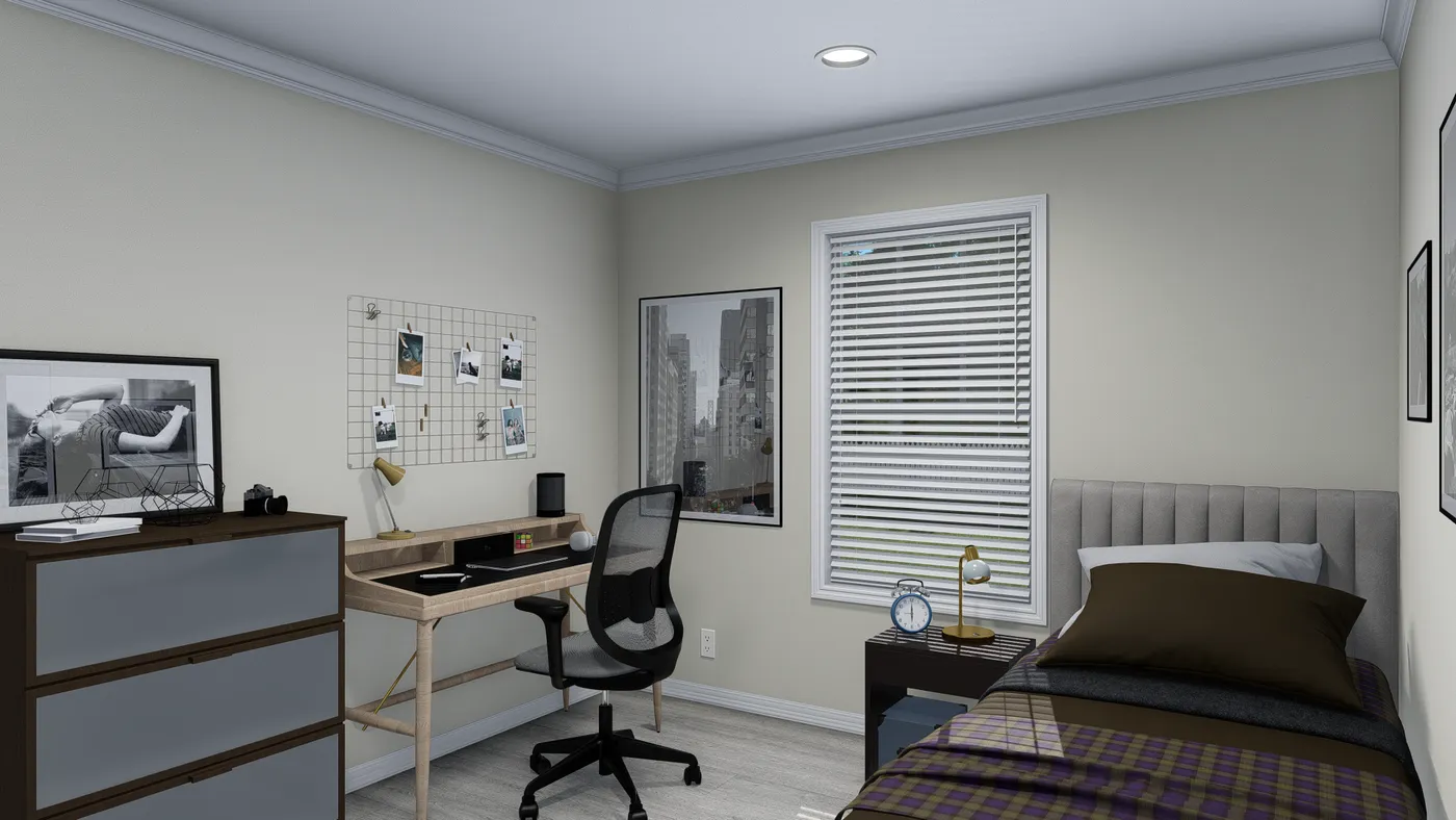 Ridge bedroom home features