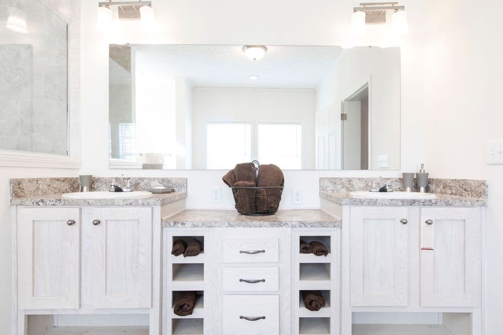 The whitecap hud bathroom home features