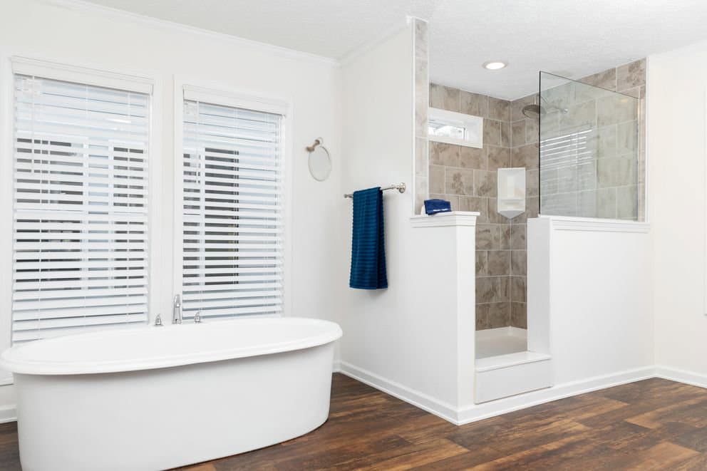 The georgetown hud bathroom home features