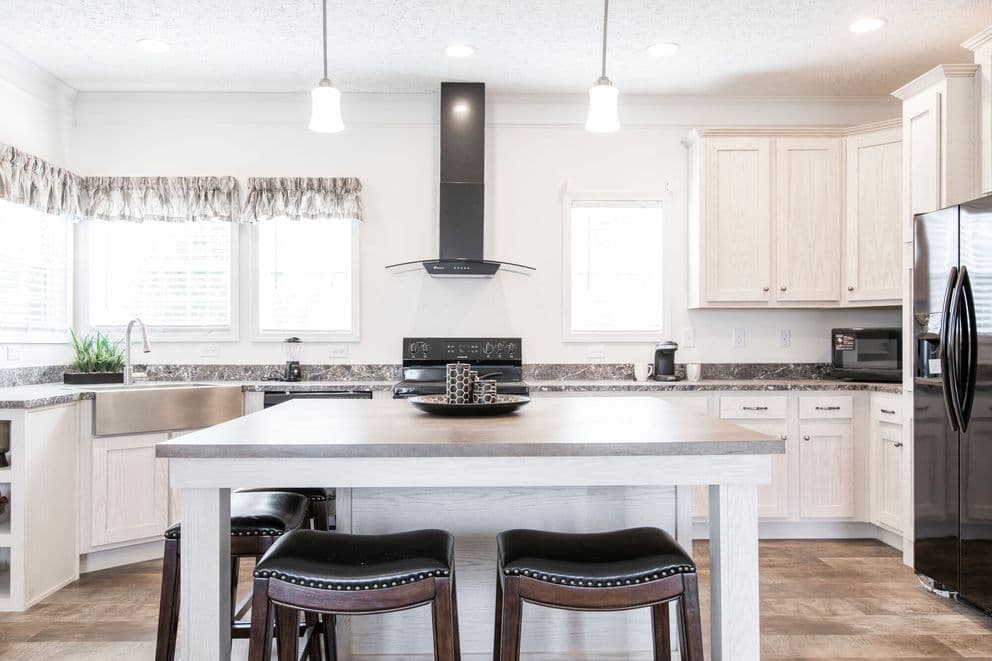 The whitecap hud kitchen home features