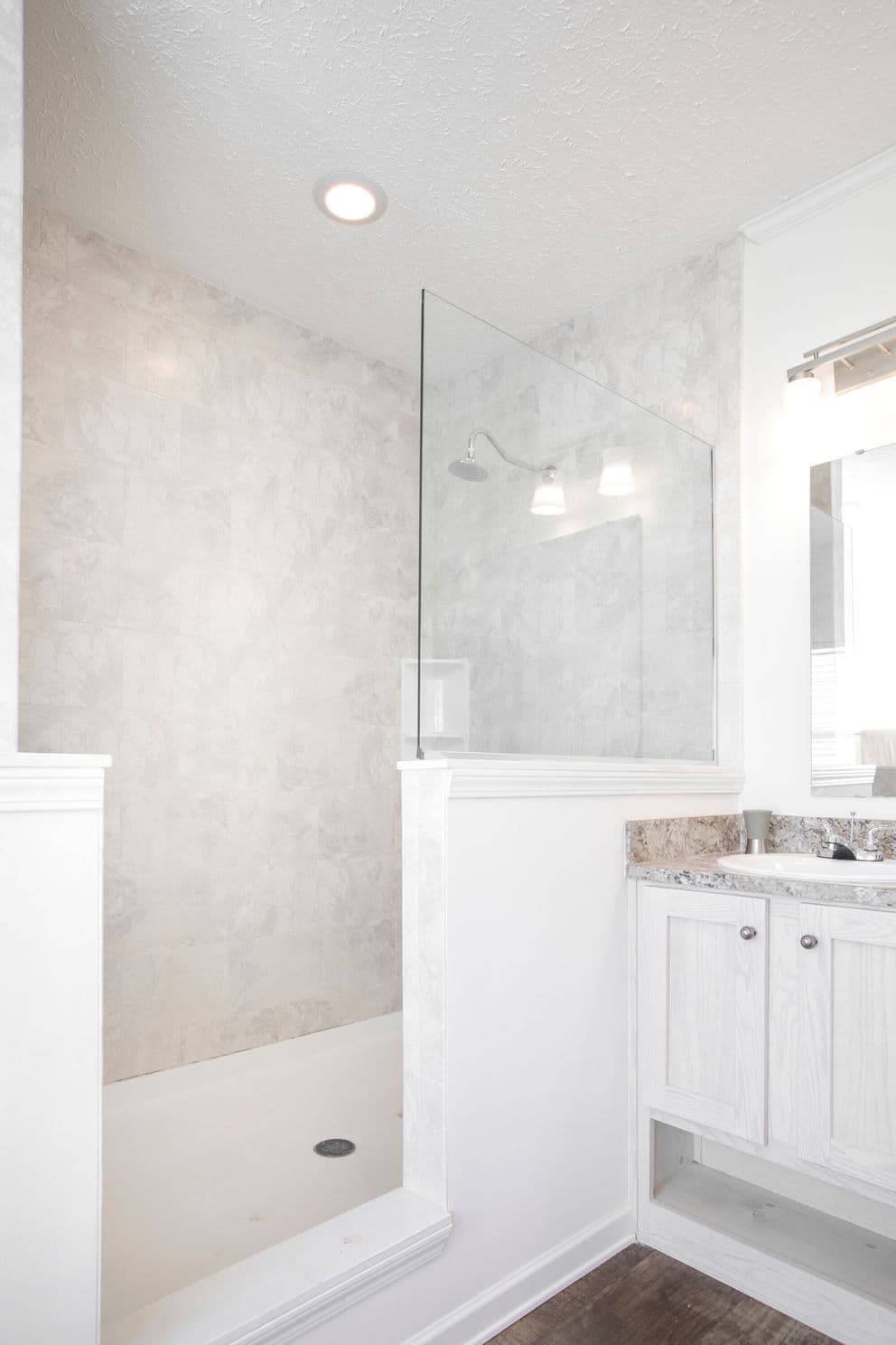 The whitecap hud bathroom home features