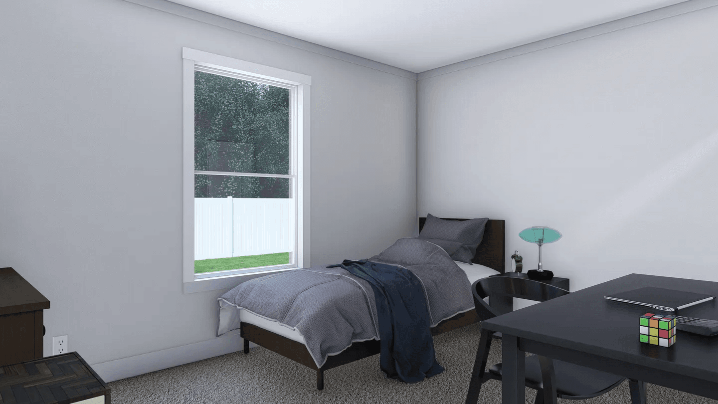 Superfly bedroom home features