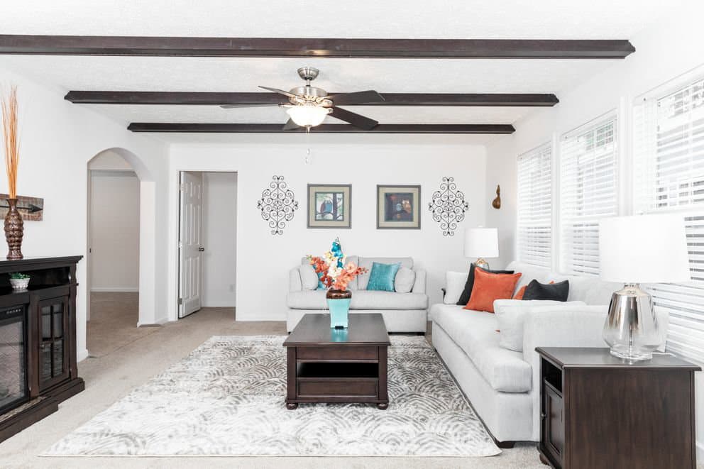The georgetown hud interior home features