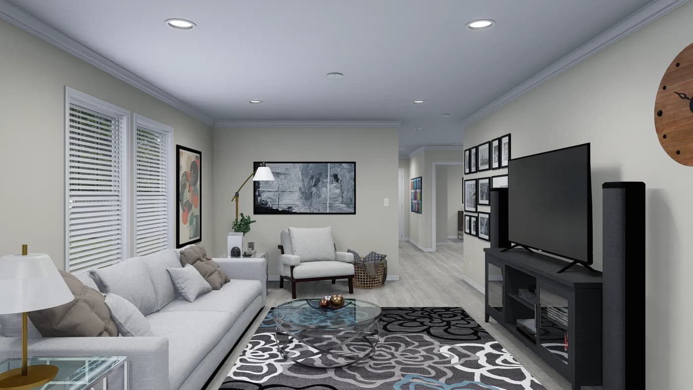 Ridge interior home features