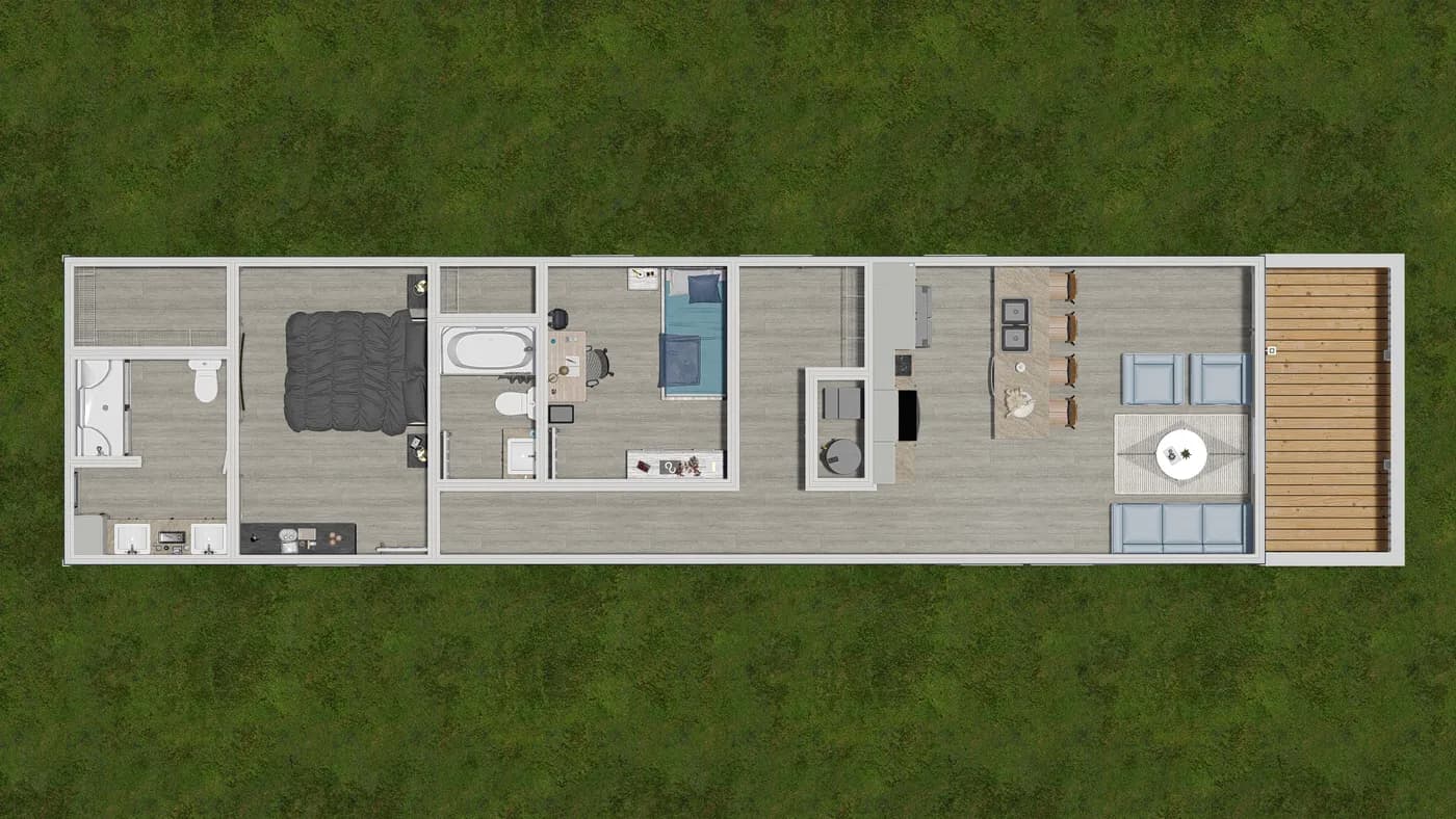 Wildwood interior home features