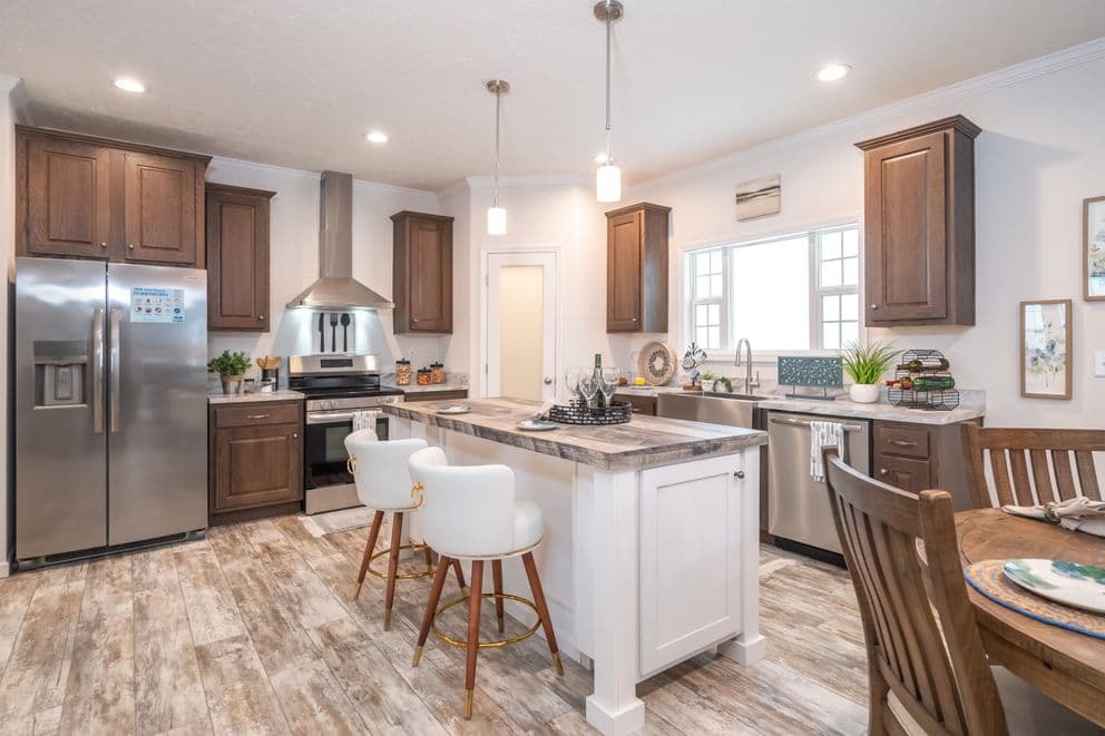 The osprey hud kitchen home features