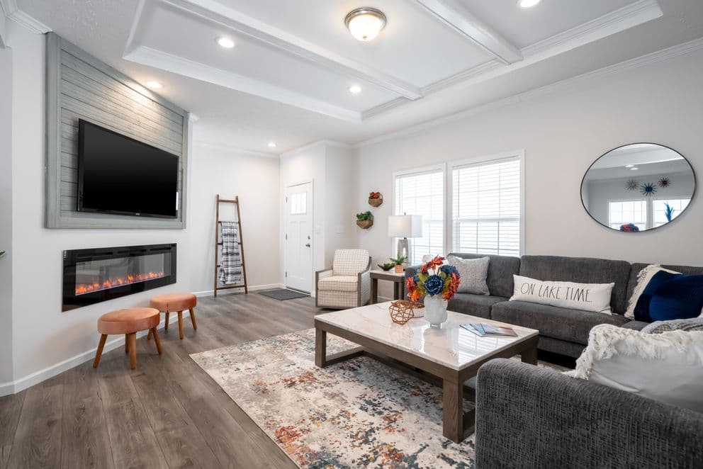 Blue bay hud interior home features